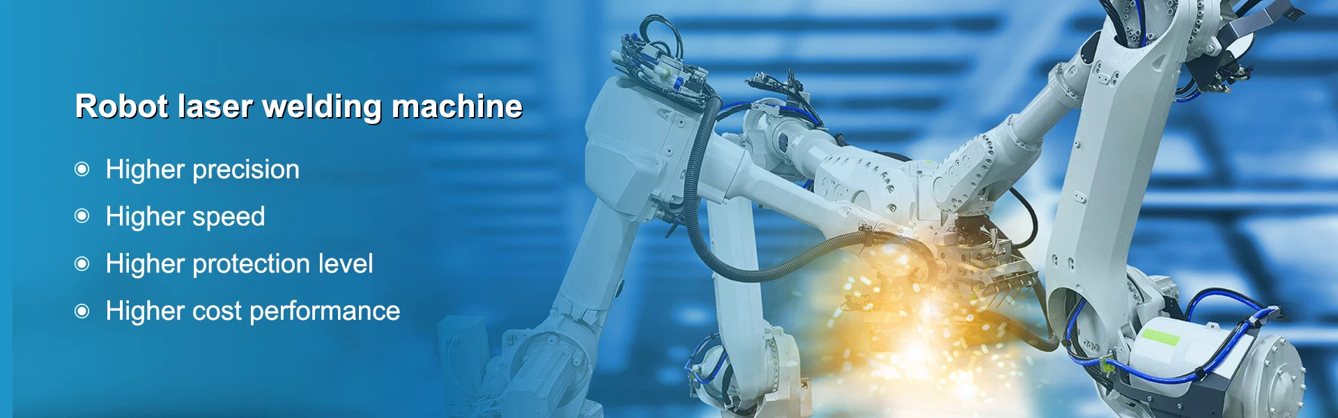 Robot laser welding machine